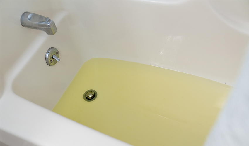 Yellow Water After Installing Water Softener